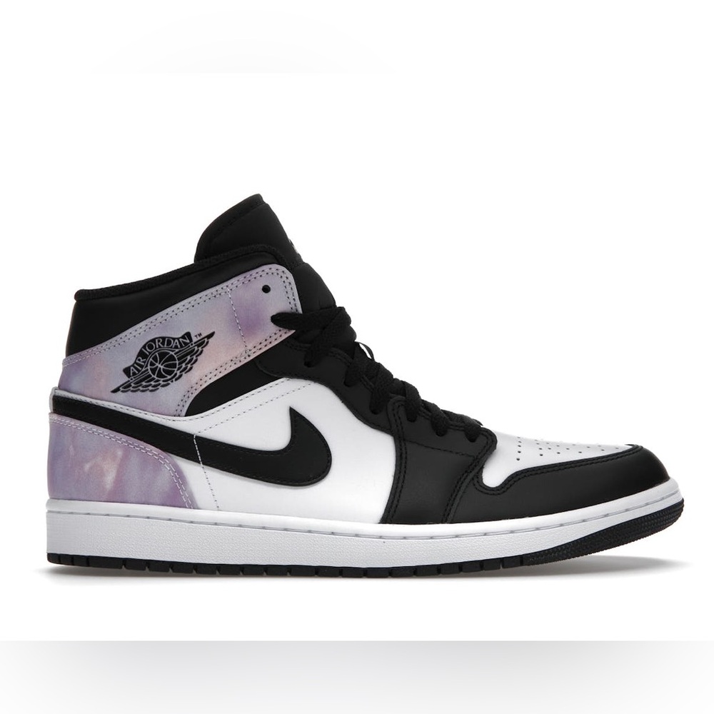 Nike Air Jordan Black and White Athletic Sneakers